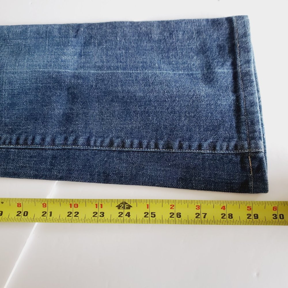 Citizens Of Humanity Blue Elle Low Waist Boot Cut Jeans - Picture 13 of 13